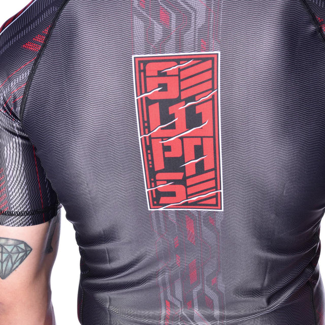 8 WEAPONS Rashguard Samurai 2.0 – Black/Red