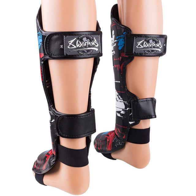 8 WEAPONS Shin Guards Cut Like a Blade 2.0 – Black