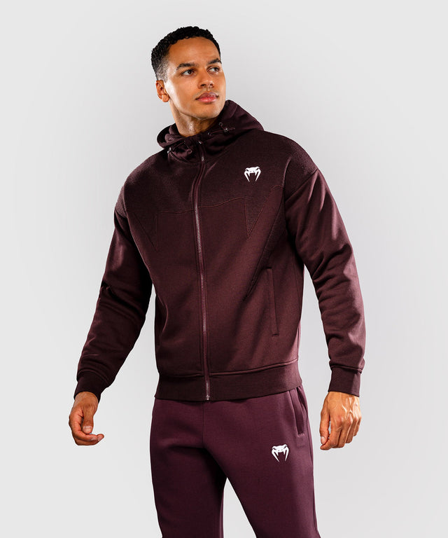 Chaqueta de entrenamiento Venum Attack Fleece & Weave – Burdeos