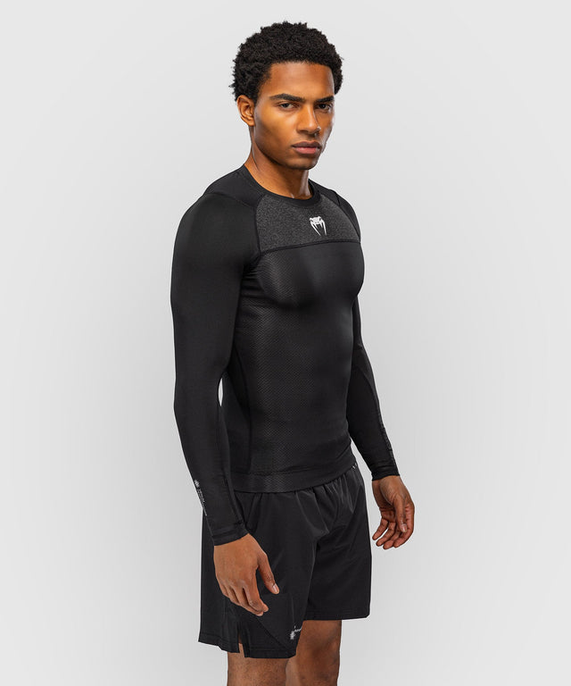 Venum Rashguard G-Fit Scale Lange Mouwen - Zwart