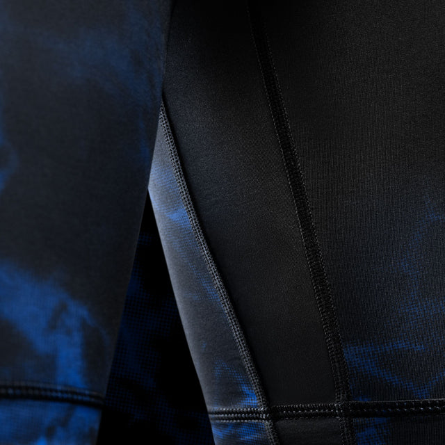 Hayabusa x UFC BJJ Compression Shorts – Black/Blue