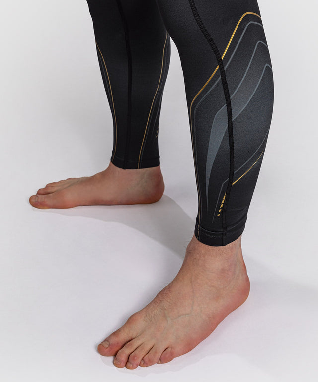 Venum Streamline Compression Shorts – Black/Gold