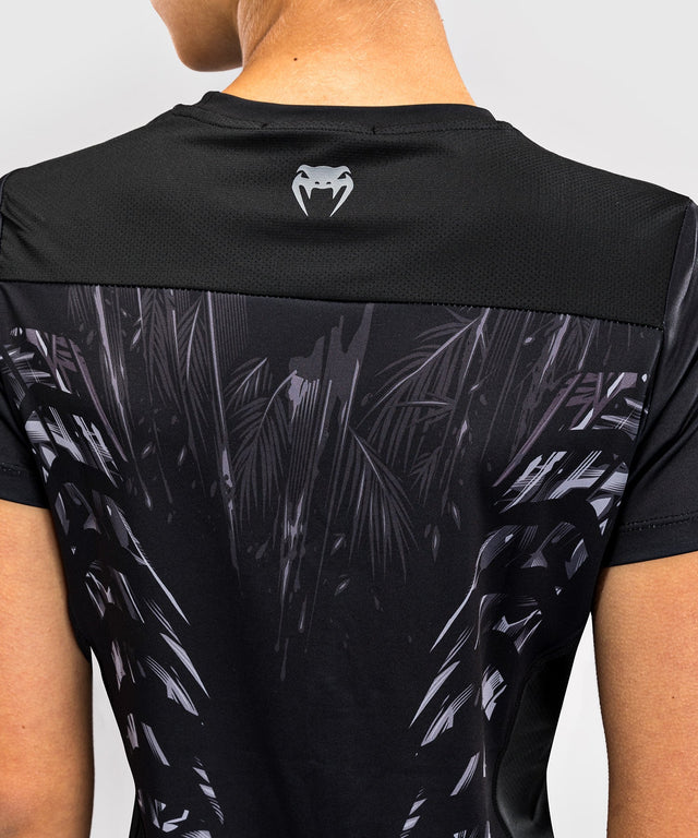 Venum T-Shirt Tiger Dry Tech Women's – Black/Silver