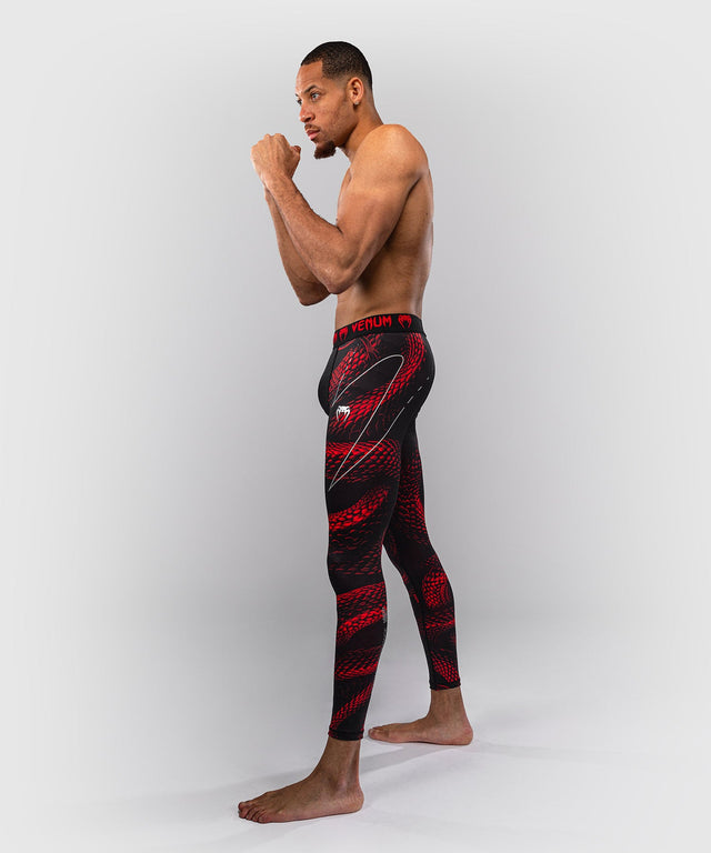 Venum Compression shorts & spats Matupa – Black/Red/Silver