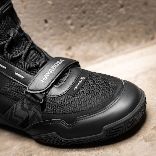 Hayabusa Strike Boxing Shoes - Black
