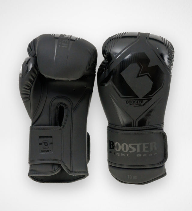 Booster Bangkok Boxing Gloves - Black/Black