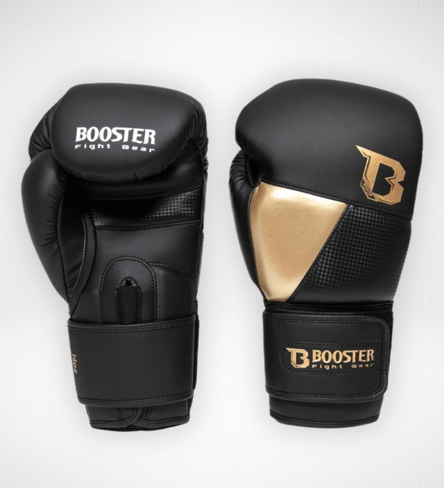 Booster Boxing Gloves BG 'XXX' - Black/Gold