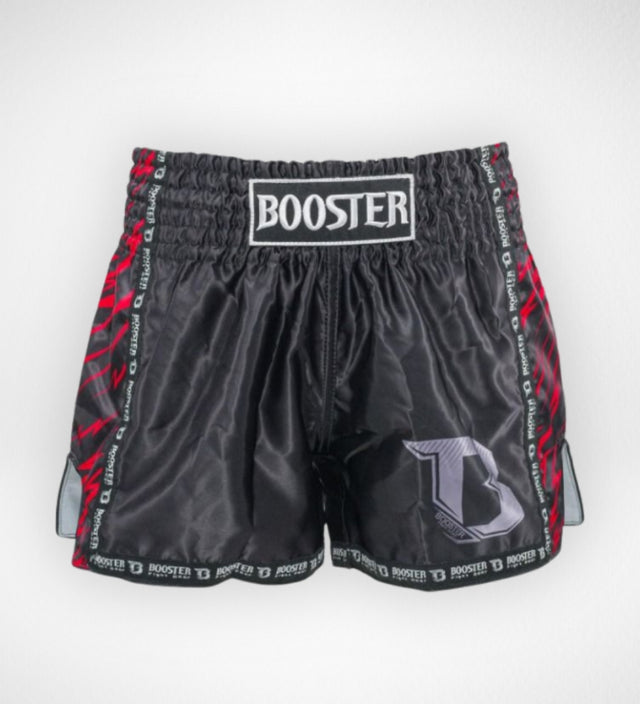 Booster Kickboxing Shorts Kids – Black/Red