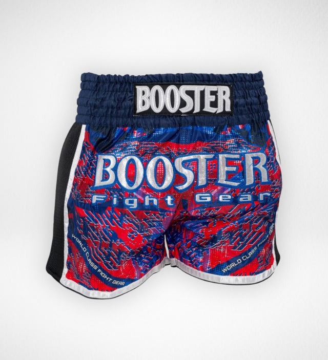 Booster Kickboxing Shorts Alien - Blue/Red