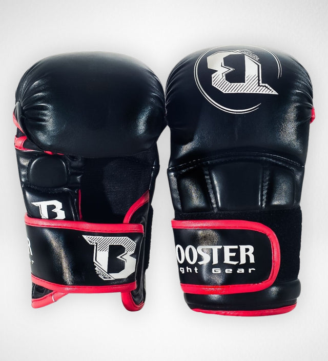 Booster MMA Gloves Sparring Pro - Black/Red