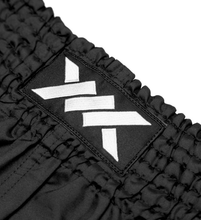 Caged Classic Muay Thai Shorts - Black