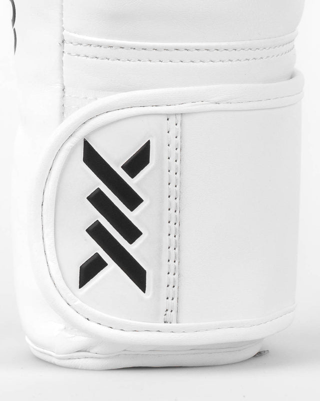 Caged Core Boxing Gloves - White/Black