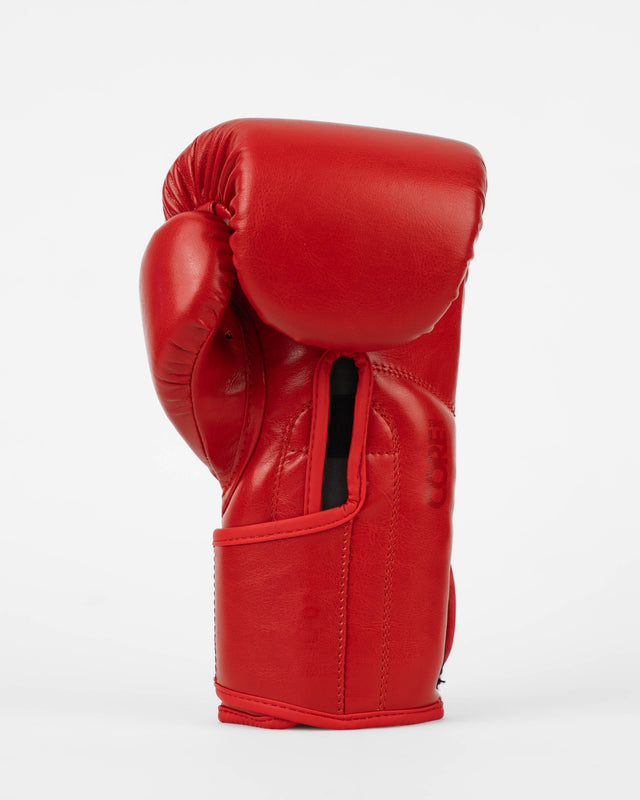 Caged Core Boxing Gloves - Red/Red
