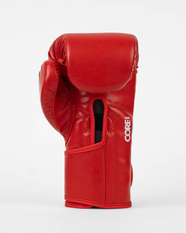 Caged Core Boxing Gloves - Red/White