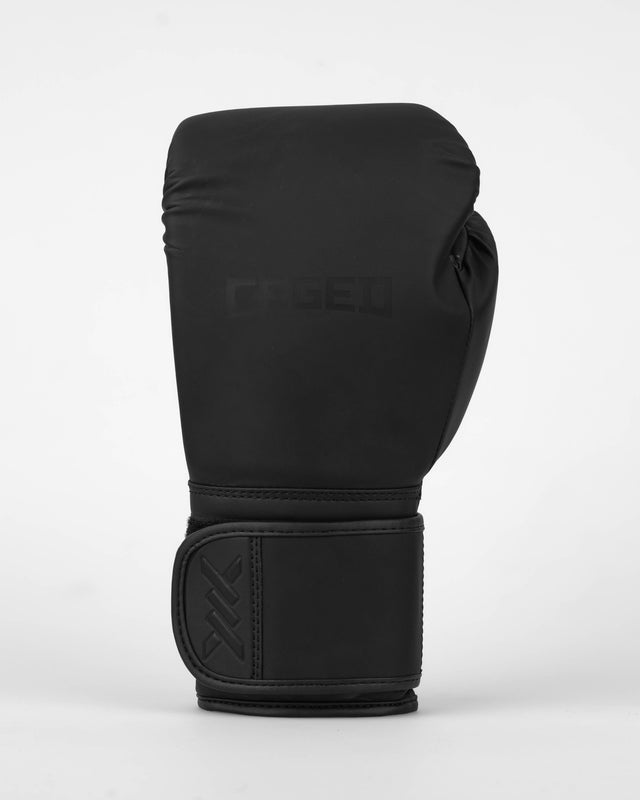 Caged Core Boxing Gloves - Matte Black
