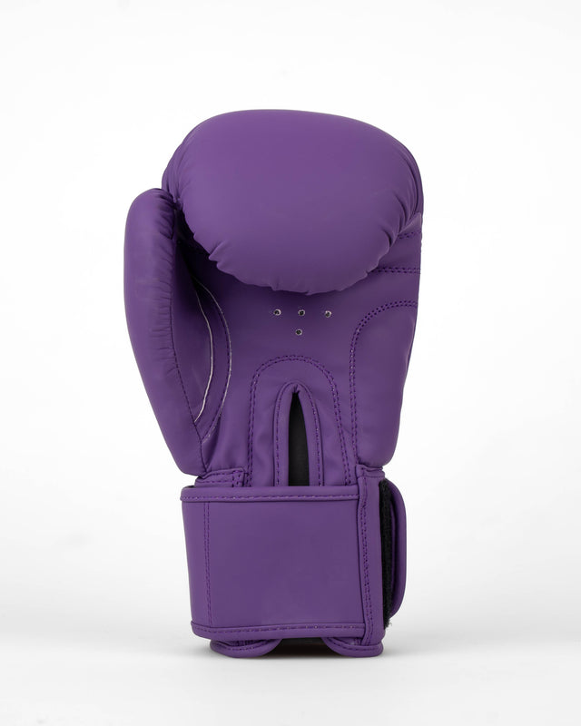 Caged Shadow Boxing Gloves - Purple/Gold