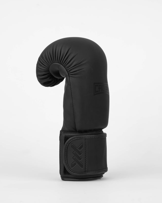 Caged Shadow Boxing Gloves – Matte Black