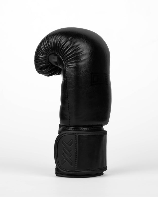 Caged Shadow Boxing Gloves - Black/Black