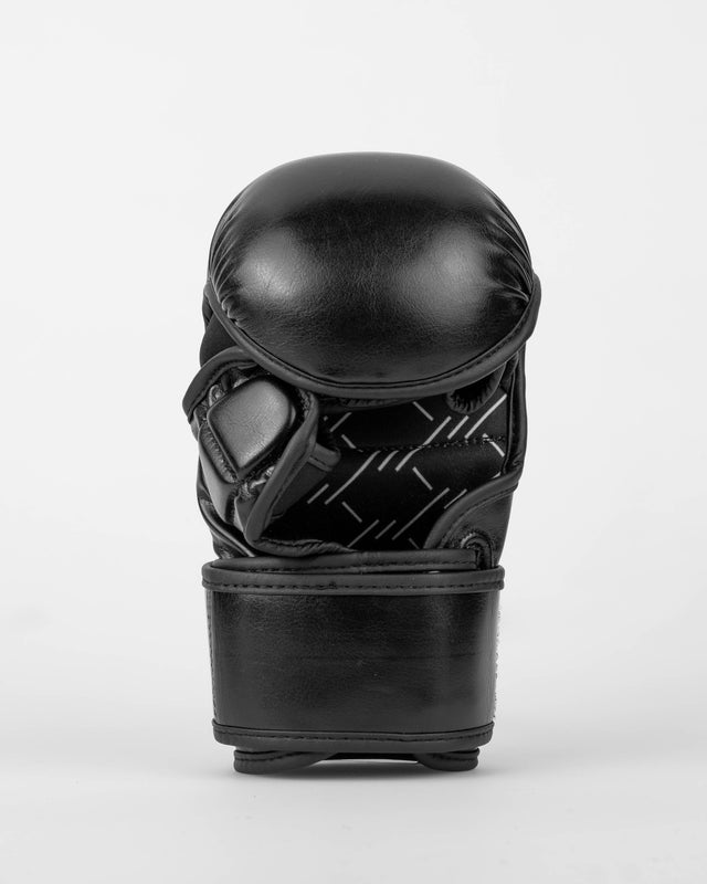 Caged MMA Sparring Shadow Gloves - Black/Black