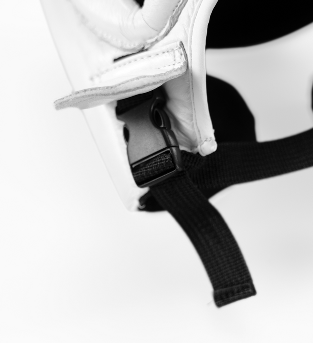 Caged 'X' Series Headguard - White