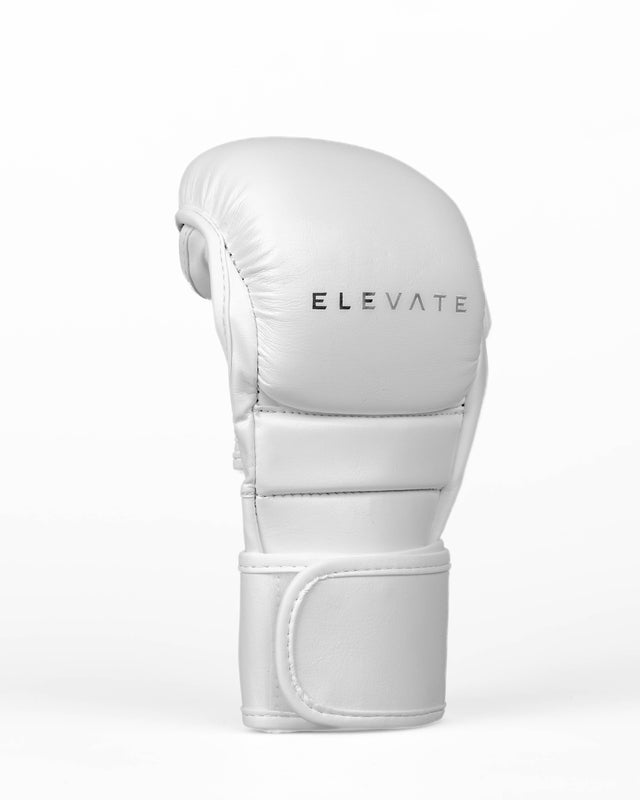 Elevate MMA Sparring Gloves Prime - White/Black