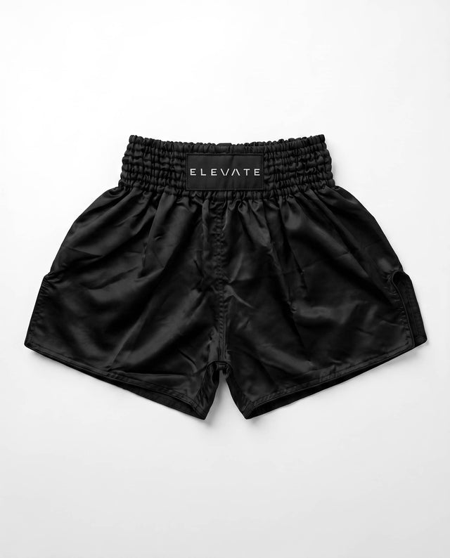 Elevate Muay Thai Shorts Prime – Black