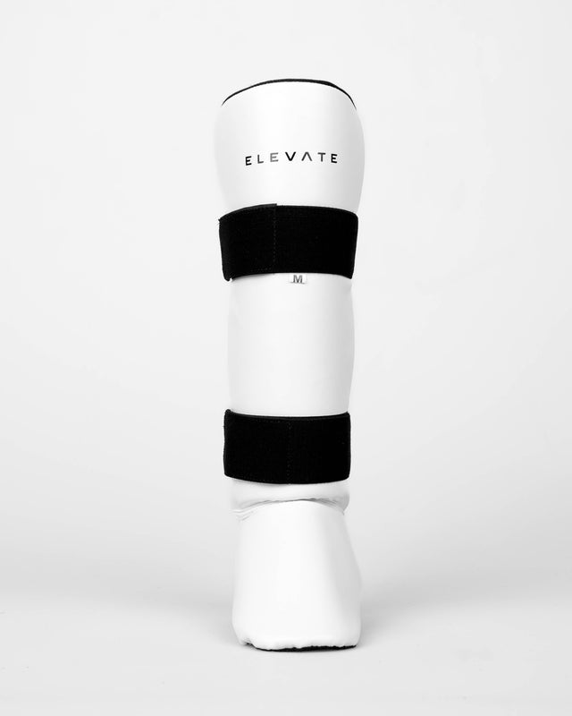 Elevate Shin Guards Prime - White