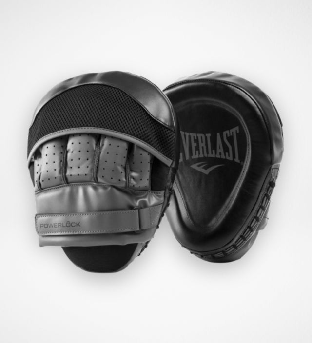 Everlast Boxing Pads Powerlock R - Black/Gray