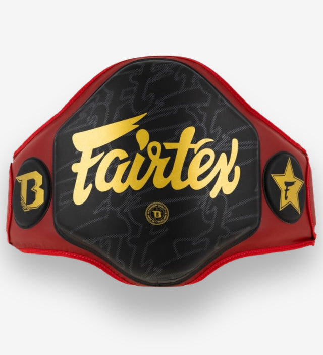Fairtex Belly Protector FXB - Red/Black/Gold