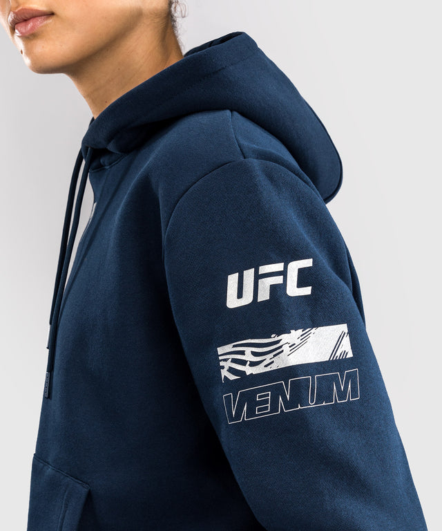Venum UFC Hoodie Dam Fusion Fight Week – Marinblå