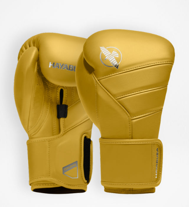 Hayabusa Boxing Gloves T3 Kanpeki - Tiger Yellow
