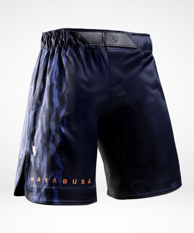 Hayabusa MMA Shorts Apex Long - Dark Blue