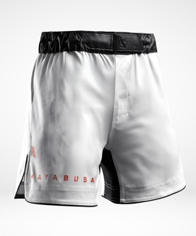 Hayabusa MMA Shorts Apex Long - Off-White