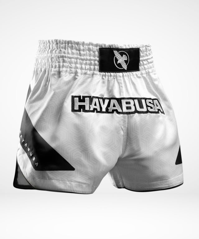 Hayabusa Muay Thai Shorts Core – White