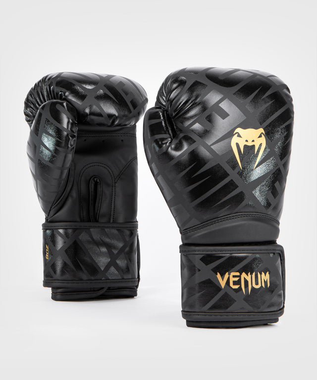 Venum Contender 1.5 XT Kids Boxing Gloves – Black/Gold
