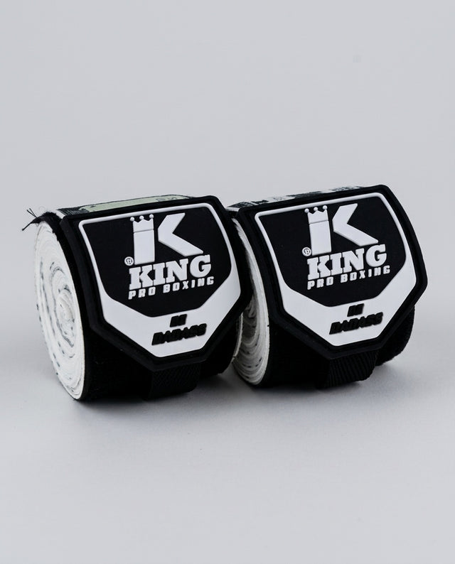 King Pro Boxing Bandages Viking - Black/Green