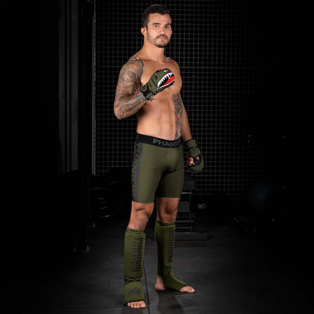 Phantom Athletics Shin Guards Impact – Khaki
