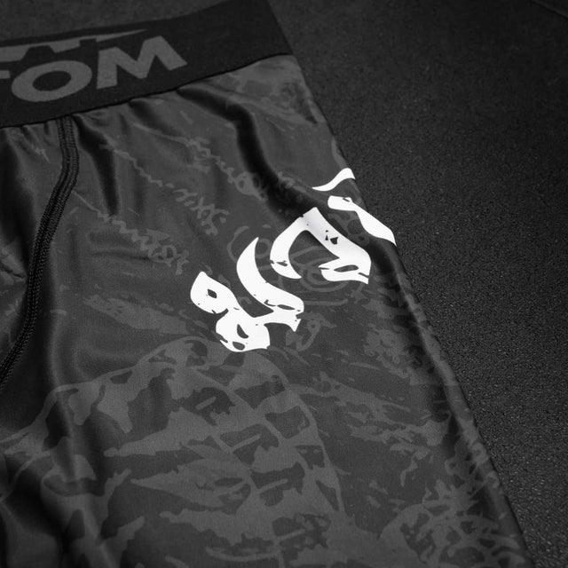 Phantom Athletics Compression Shorts Muay Thai – Black/Grey