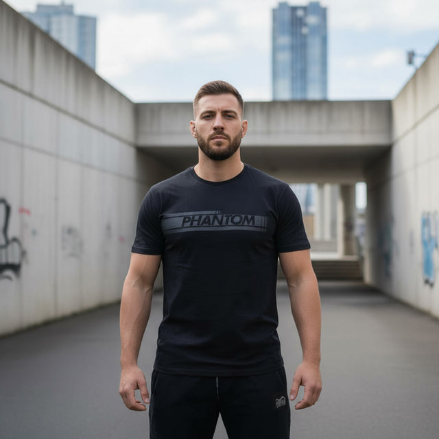 Phantom Athletics T-Shirt Apex 2 – Black/Grey