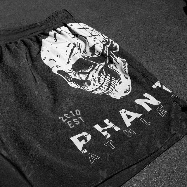 Phantom Athletics MMA Shorts Fusion Skull – Black