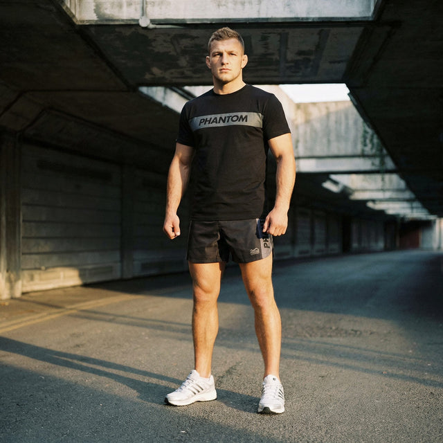 Phantom Athletics MMA Shorts Fusion Apex – Black/Grey
