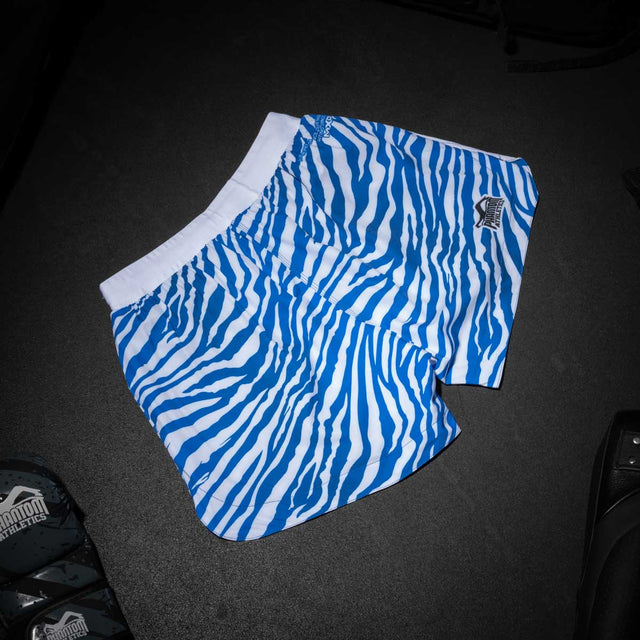 Phantom Athletics MMA Shorts Fusion – White/Blue