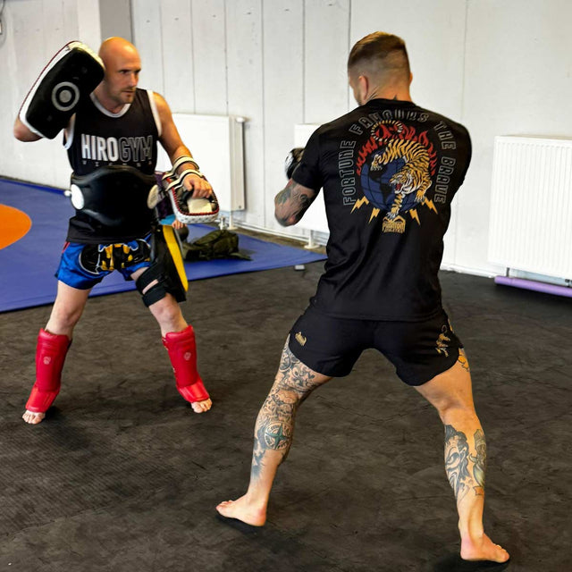 Phantom Athletics MMA Shorts FUSION-R Tiger Domination – Orange/Black