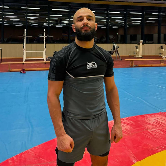 Phantom Athletics Rashguard EVO Apex Short Sleeve – Grey