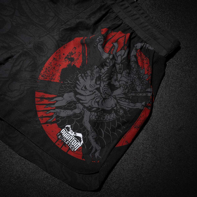 Phantom Athletics MMA Shorts Fusion-R Samurai – Black/Red