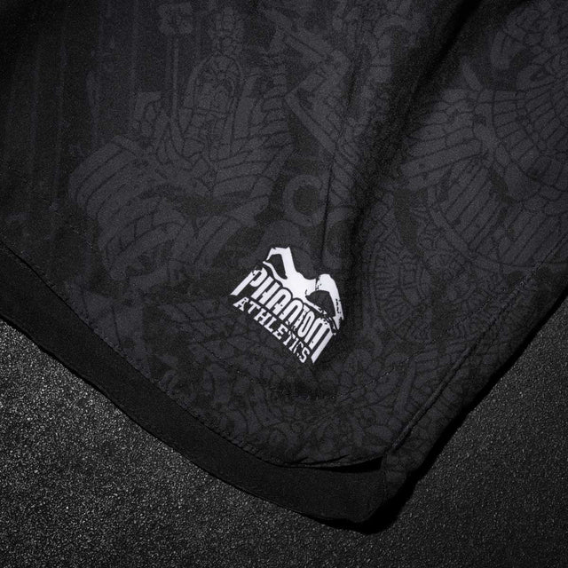 Phantom Athletics MMA Shorts Fusion Aztec – Black/Grey