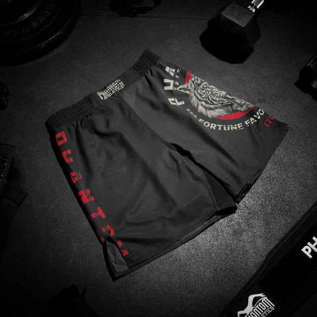 Phantom Athletics MMA Shorts EVO Tiger Unit – Black/Tiger