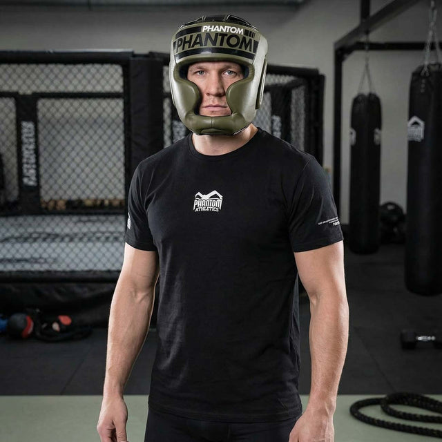 Phantom Athletics Head Guard Apex Full Face – Green