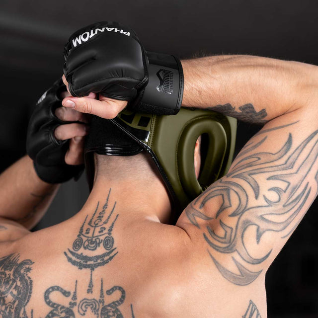 Phantom Athletics Head Guard Apex Full Face – Green