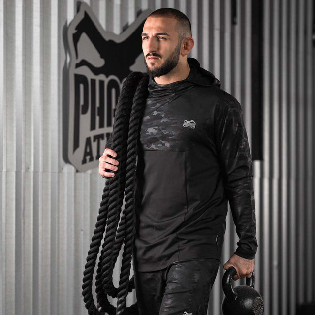 Phantom Athletics Hoodie Shadow – Black/Camo